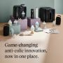 Ultimate Anti-Colic Bottle Feeding Bundle components arranged on coloured plinths with product USP tagline  