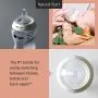 Grid style asset with 3 images of Natural Start bottle and product feature text 