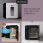 Grid style asset with 3 images of UV steriliser and product feature text