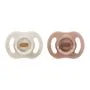 Ultra-light StayPut pacifiers on a white background.