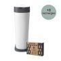 Ensemble de poubelles à couches XL Twist & Click avec 6 recharges sur fond blanc