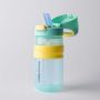 On-the-Go straw cup against a grey background