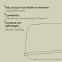 Microwave sterilizer keyline drawing with product feature bullets