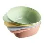 Easy scoop bowls on a white background