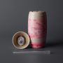 Pink camo insulated straw cup base