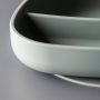 Close up of the silicone plate’s suction base