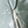 Close up image of the zip on a Swaddle Bag