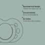 Line drawing of soother next to a list of key features