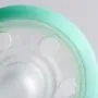 Close up of pacifier on a grey background