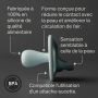 Vue latérale d&apos;une sucette ultra-légère avec les principales caractéristiques.