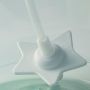 Close up of the weighted straw inside the cup