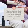 Image of a parent making a feed using the PrepGo flasks with a toddler sitting on their knee and text overlay of product review