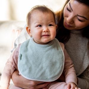 Milk Feeding Bibs, Rainbow - 2 pack