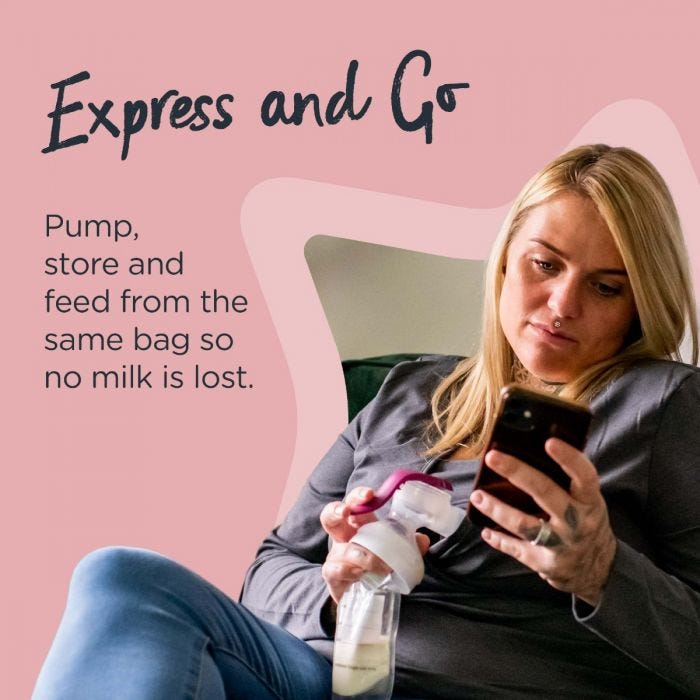Breast Milk Starter Set Infographic