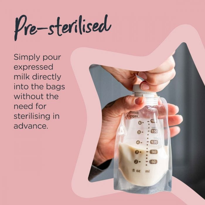 Breast Milk Starter Set Infographic