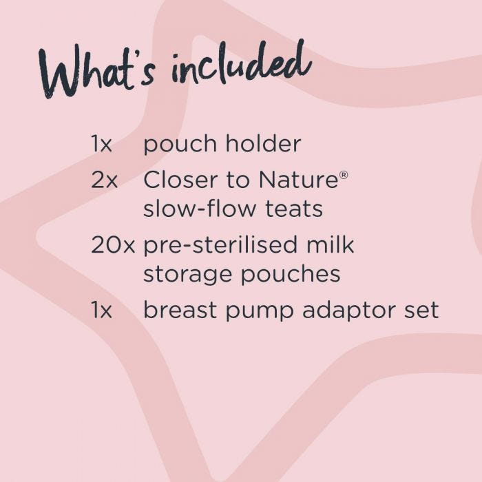 Breast Milk Starter Set Infographic