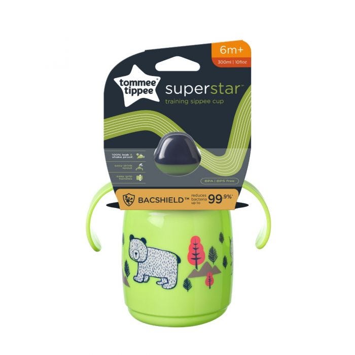 Training sippee cup- green packaging