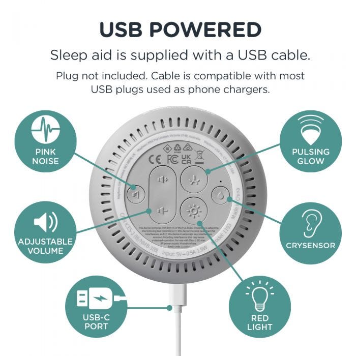 Dreammaker™ Light and Sound Baby Sleep Aid