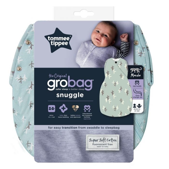 The Original Grobag Treasure Trees Snuggle packaging