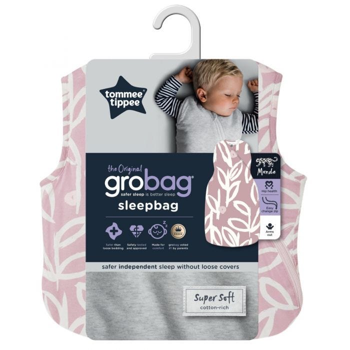 The Original Grobag Botanical Sleepbag packaging