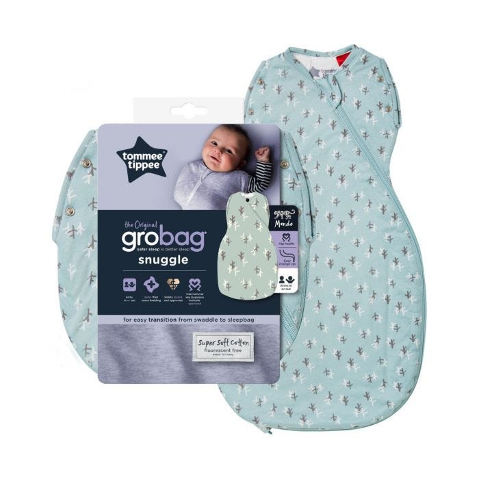 The Original Grobag Treasure Trees Snuggle with packaging