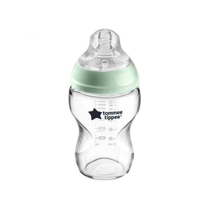 Closer to Nature Glass Bottle - Clear