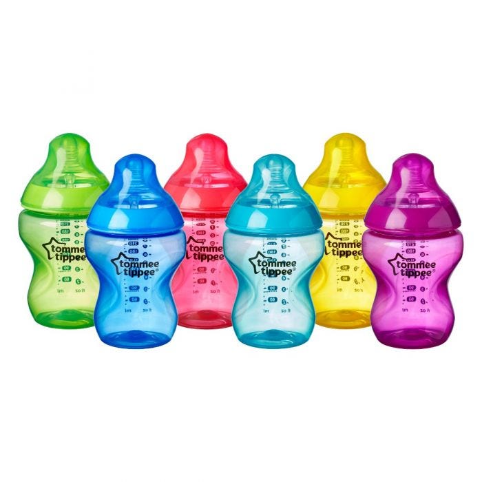 Closer to Nature Fiesta baby bottles 6 pack