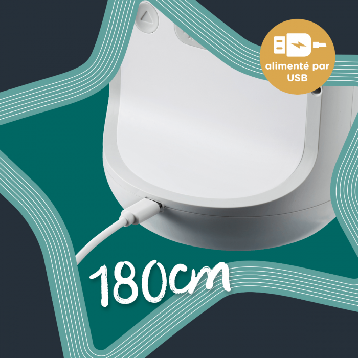 Infographie de l&apos;horloge Connected Sleep Trainer