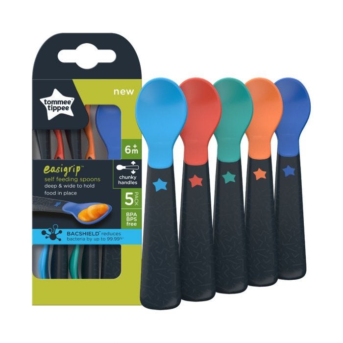 Easigrip™ self feeding spoons with packaging