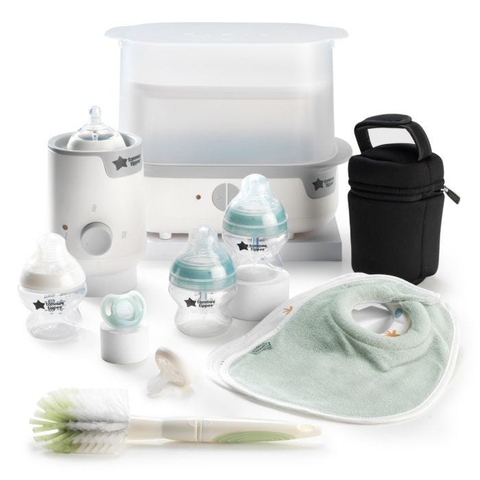 All Complete Feeding Kit components against a white background