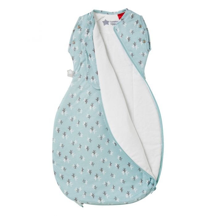 The Original Grobag Treasure Trees Snuggle zip open