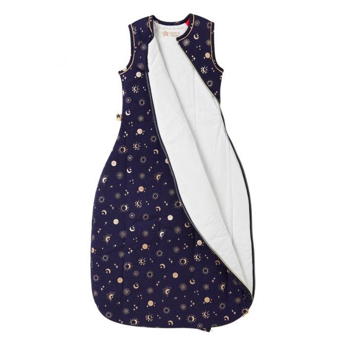 The Original Grobag Moon Child Sleepbag with zip open
