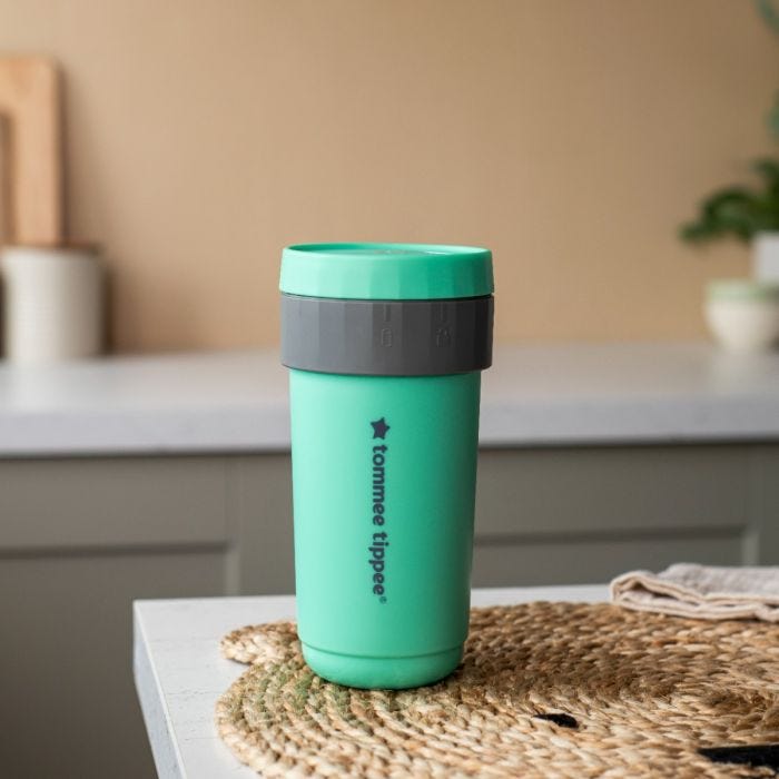 3in1Cup in the straw position on a kitchen counter