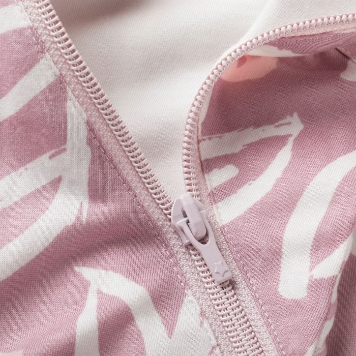 The Original Grobag Botanical Sleepbag zip close up 