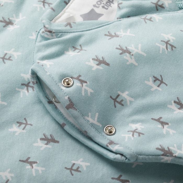 The Original Grobag Treasure Trees Snuggle fabric close up 