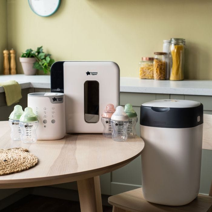 Product imagery of contents of bundle in a home setting