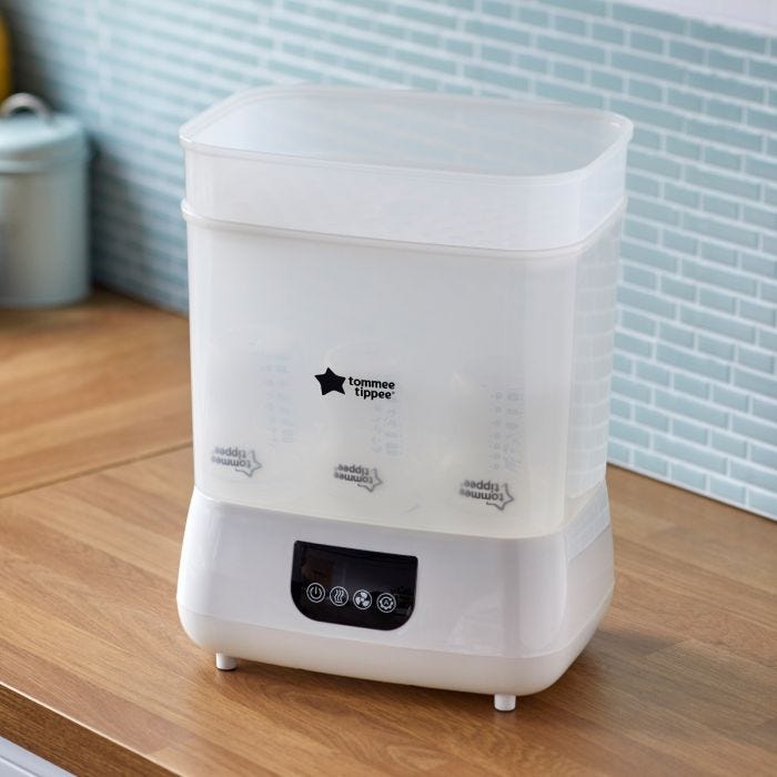 steriliser in the background 
