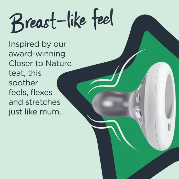 breast like soother