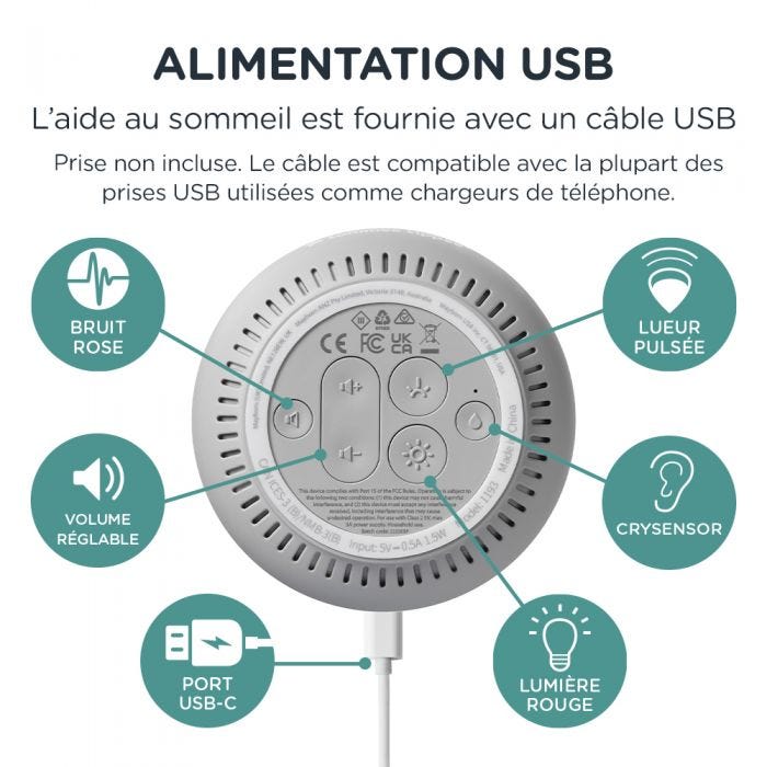 Veilleuse Aide au Sommeil Dreammaker
