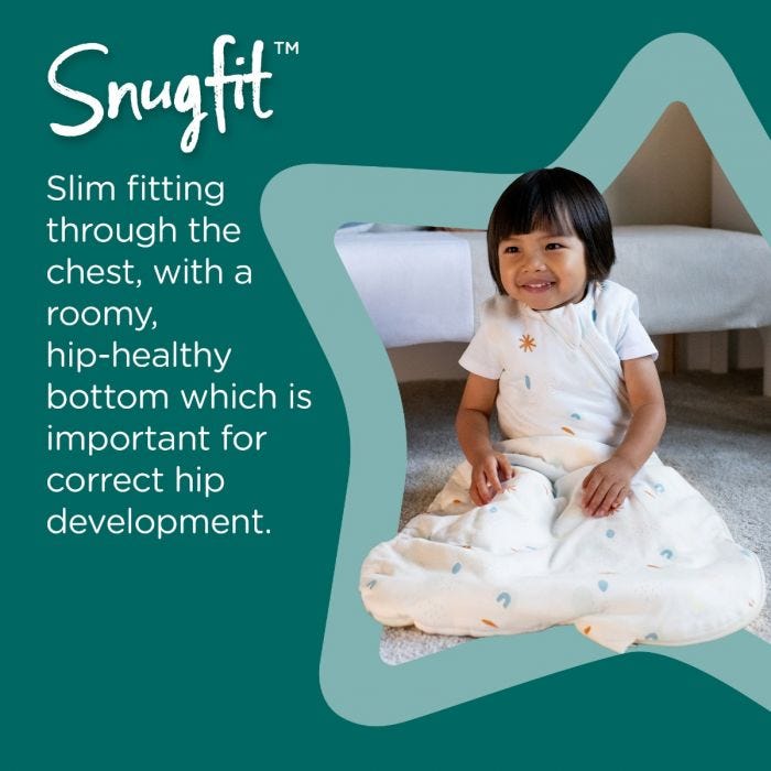 The original grobag sleepbag infographic -  snugfit