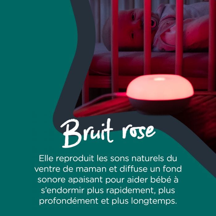 Veilleuse Aide au Sommeil Dreammaker - infographie