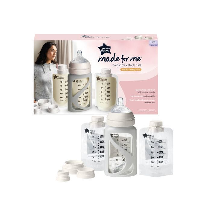 Breast Milk Starter Kit with packaging