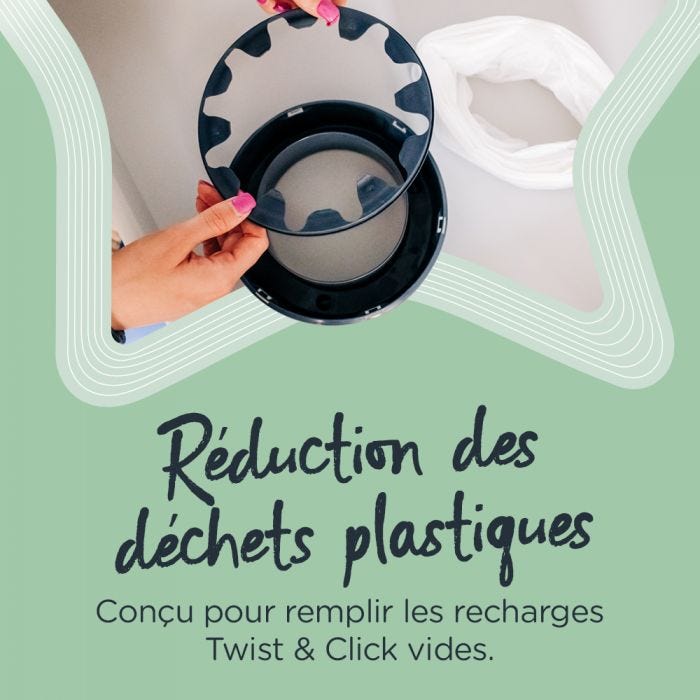 Infographie Twist & Click- Reduction des dechets plastiques