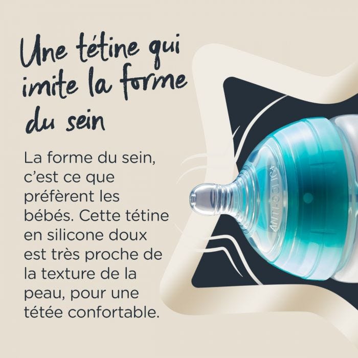 Infographie du coffret de naissance Biberons AAC