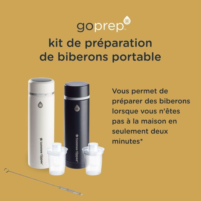 Ensemble de préparateurs de repas GoPrep. Il vous donne la liberté de préparer des préparations fraîches en dehors de la maison en seulement deux minutes.