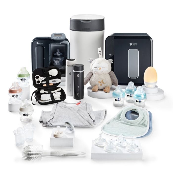 Products included in the ultimate get baby ready bundle. Including steriliser, perfect prep machine, baby monitor and other accessories.