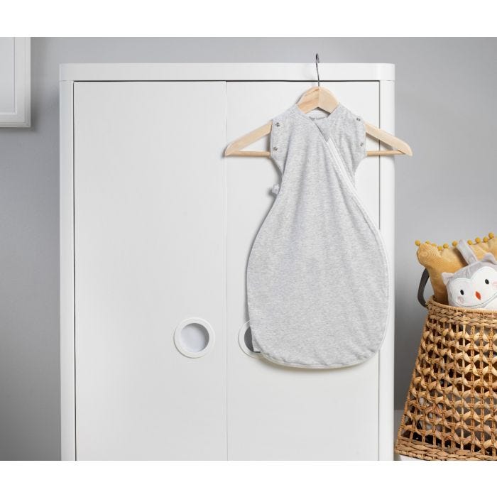 Grey Marl Grobag Snuggle hanging up