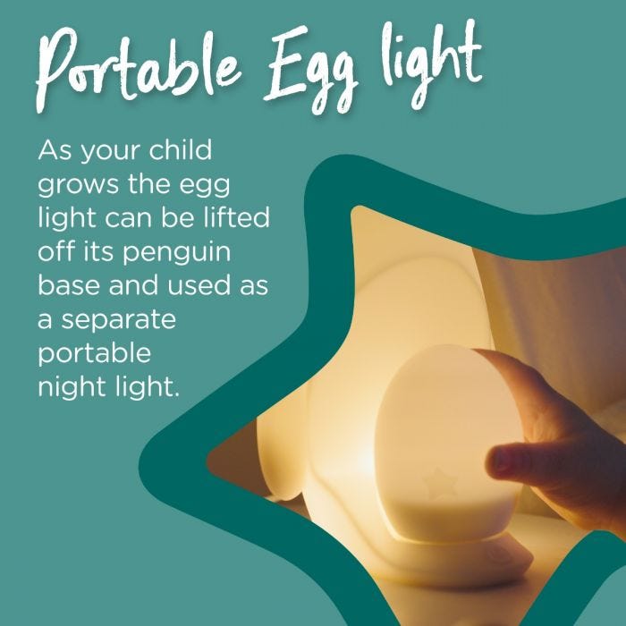 Penguin Night Light infographic