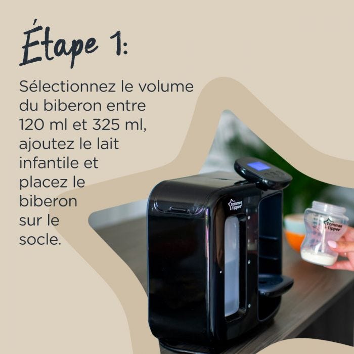 préparation parfaite jour et nuit infographie noire - étape 1