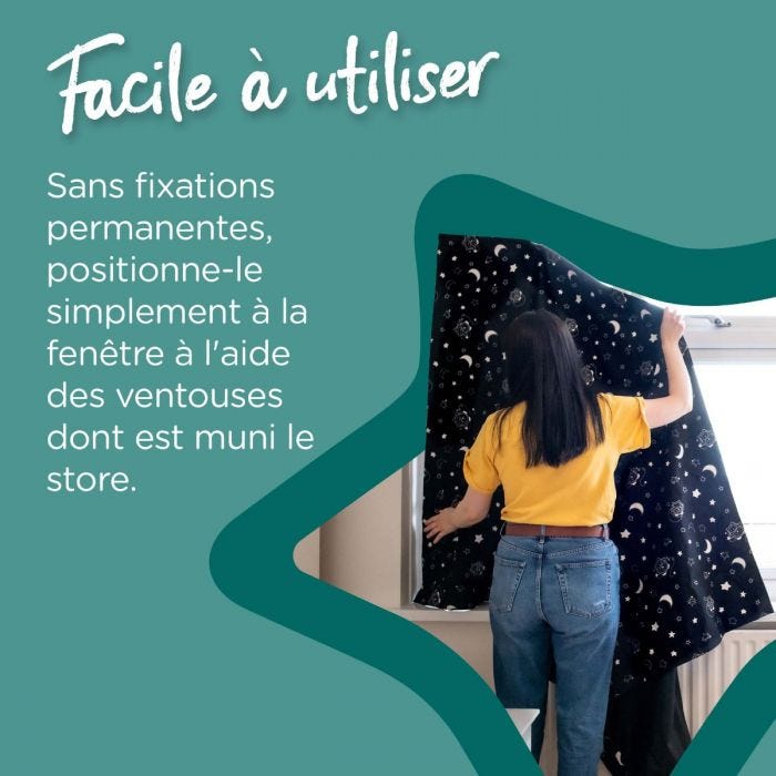 Store occultant infographie
